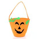 Bolsa de Abóbora para Doces Acessório de Halloween