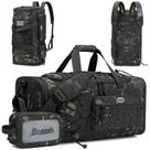 Bolsa de Academia BOSSTIN Bosstin 45L Esportiva Verde Camuflado Bolsa de Academia BOSSTIN Bosstin 45L Esportiva Verde Camuflado
