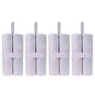 Bolsa de Arena para Pesos de Toldos MOOCY Blanco Set de 4 Bolsa de Arena para Pesos de Toldos MOOCY Blanco Set de 4