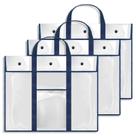 Bolsa de armazenamento de pôsteres GAMENOTE grande 80x64cm com bolso extra