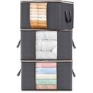 Bolsa de armazenamento de roupas Lifewit, 3 pacotes, capacidade de 60 litros, cinza Bolsa de armazenamento de roupas Lifewit, 3 pacotes, capacidade de 60 litros, cinza