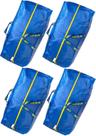 Bolsa de armazenamento IKEA Frakta 901.491.48 azul 20L, pacote com 4
