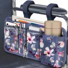 Bolsa de armazenamento lateral para cadeira de rodas FINPAC com porta-copos Blooming