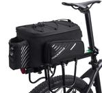 Bolsa de bagagem de bicicleta ROCK BROS 13L para bicicleta elétrica com capa de chuva
