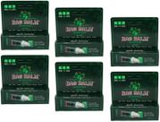 Bolsa de bálsamo hidratante, bálsamo, tubo de 10 ml para viagem (pacote com 6)