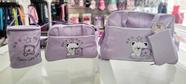 Bolsa de bebê feminina lilas
