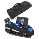 Bolsa de beisebol rolante DSLEAF para 4 bastões com espaço separado para sapatos Bolsa de beisebol rolante DSLEAF para 4 bastões com espaço separado para sapatos