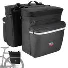 Bolsa de bicicleta Panniers KEMIMOTO 34L impermeável para rack traseiro