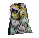 Bolsa de bolas de malha Rudmox Heavy Duty com alça ajustável preta