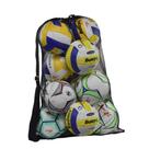 Bolsa de bolas de malha Rudmox Heavy Duty com alça ajustável preta