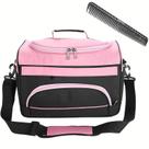 Bolsa de cabeleireiro JEHANOIRY de grande capacidade com alça e alça Bolsa de cabeleireiro JEHANOIRY de grande capacidade com alça e alça