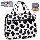 Bolsa de capa bíblica Octsky 28x21x6,5 cm Black Cow Pattern