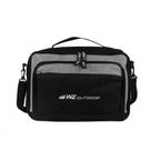 Bolsa de Carretilha com Divisórias Removíveis Cinza - WZ Fishing