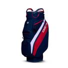 Bolsa de carrinho de golfe OGIO Silencer vermelho/branco/azul