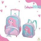 Bolsa de Carrinho e Lancheira Térmica Mini Sereia PackMe