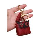 Bolsa De Chaves Em Forma De Coruja, Mini Porta Moedas Em Couro PU, Pingente De Chave, Carteira Bolsa De Chaves Em Forma De Coruja, Mini Porta Moedas Em Couro PU, Pingente De Chave, Carteira