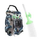 Bolsa De Chuveiro Solar De 20L Para Camping E Aquecimento De Água Quente Ao Ar Livre 45 graus Cabeça De