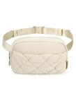Bolsa de cintura BAGSMART Puffy para mulheres, bolsa de cinto tiracolo 2L Bolsa de cintura BAGSMART Puffy para mulheres, bolsa de cinto tiracolo 2L