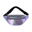 Bolsa De Cintura Holográfica Feminina, Bolsa De Viagem Com Zíper, Bolsa De Cintura Para Praia