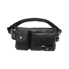 Bolsa De Cintura Masculina Em Couro Genuíno Pequena, Suporte Para Telefone, Mochila De Viagem Da Bolsa De Cintura Masculina Em Couro Genuíno Pequena, Suporte Para Telefone, Mochila De Viagem Da