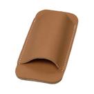 Bolsa De Cintura Tática De Couro Para Armazenamento De Canivete E Lanterna Para Camping E Caminhadas