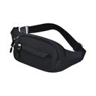 Bolsa De Cintura Unissex De Grande Capacidade Em Cor Sólida Moda Crossbody Para Celular