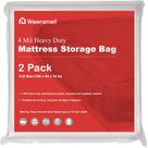 Bolsa de colchão Weensmeil 4 mil Heavy Duty Clear Plastic Full