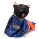 Bolsa de contenção para tosa de gato Cinf azul-marinho com focinheira grátis M