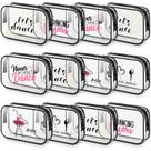 Bolsa de cosméticos Abbylike Dance Theme PVC 18 x 12 x 6 cm (12 unidades)