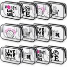 Bolsa de cosméticos Abbylike Volleyball Theme PVC 18 x 12 x 6 cm (12 unidades)