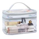 Bolsa de cosméticos ANEMEL Clear Dual Layer Waterproof Travel