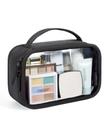 Bolsa de cosméticos BAGSMART TSA aprovada pela TSA Clear Travel 23x15x10cm