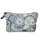 Bolsa de cosméticos Deanfun Mandala Flowers impermeável para mulheres