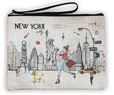 Bolsa de cosméticos DESIGN U.S.A. SOUVENIR New York Waterproof