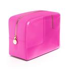 Bolsa de cosméticos Embla Clear Makeup Case Bubblegum para mulheres