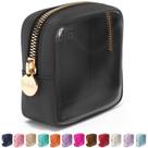 Bolsa de cosméticos Embla Clear Makeup Case Travel Black para mulheres