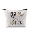 Bolsa de cosméticos GJTIM Funny Nona Best Nona Ever for Grandma Bolsa de cosméticos GJTIM Funny Nona Best Nona Ever for Grandma