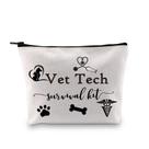 Bolsa de cosméticos GJTIM Vet Tech Survival Kit de lona 23x17x5cm Bolsa de cosméticos GJTIM Vet Tech Survival Kit de lona 23x17x5cm
