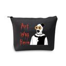 Bolsa de cosméticos JXGZSO Horror Movie Lover Gift Art Was Here