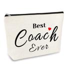 Bolsa de cosméticos Mikela Coach, presente de agradecimento para mulheres, 25x17cm