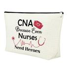 Bolsa de cosméticos Mxrymvu CNA Gift para auxiliar de enfermagem certificada Bolsa de cosméticos Mxrymvu CNA Gift para auxiliar de enfermagem certificada