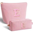 Bolsa de cosméticos perfeita para meninas adolescentes Travel Essentials Peach