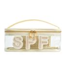 Bolsa de cosméticos RSRSLEII Clear Waterproof Summer SPF Makeup