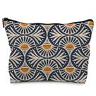 Bolsa de cosméticos RYYCDOI Boho Leather 25x19 cm impermeável