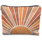 Bolsa de cosméticos RYYCDOI Boho Vintage Linen 25x19 cm impermeável