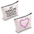 Bolsa de cosméticos TSOTMO Music Lover Still Hangin Tough Vintage