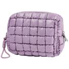 Bolsa de cosméticos Unilily Puffy acolchoada 10x15x20 cm de largura