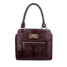 Bolsa de couro Amélia marsala Feminino