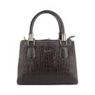 Bolsa de couro pequena Andressa café