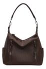 Bolsa De Couro Pu De Ombro Grande Capacidade Feminina Linda